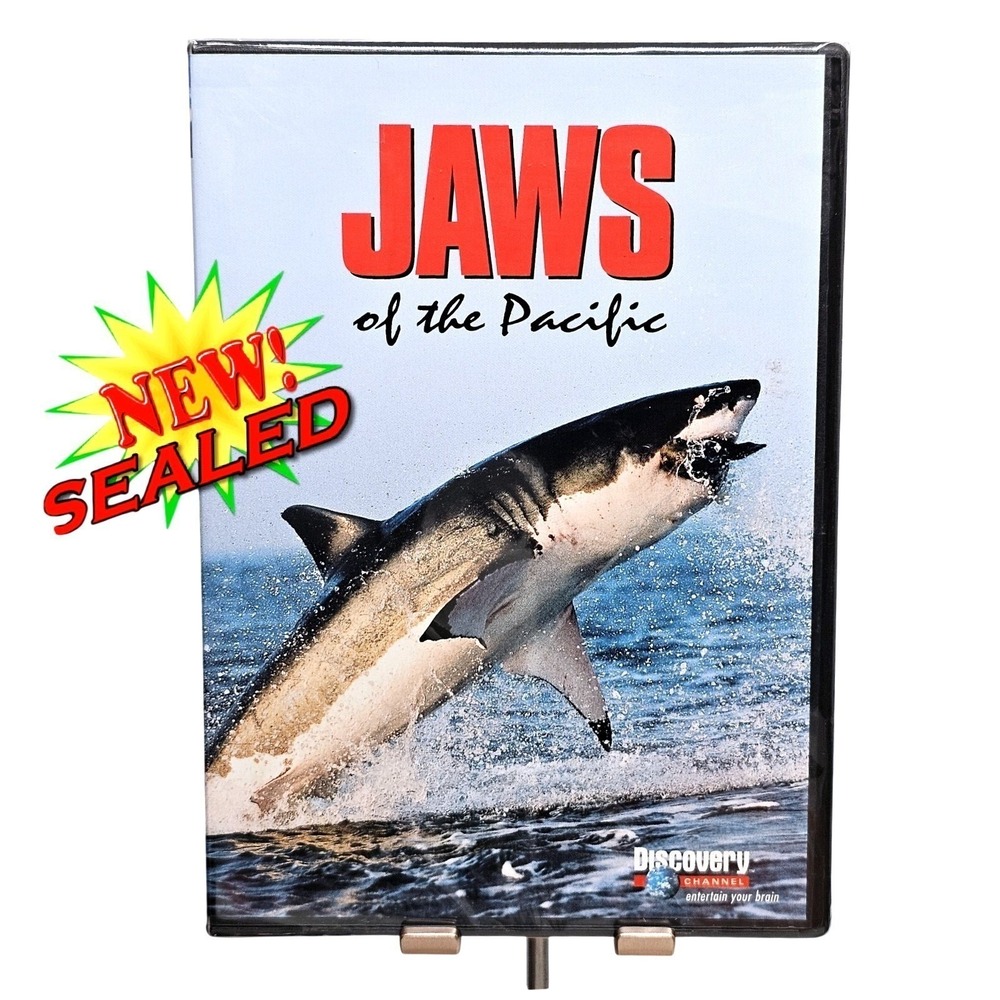 Discovery Channel Jaws of the Pacific Shark Nature DVD NWT